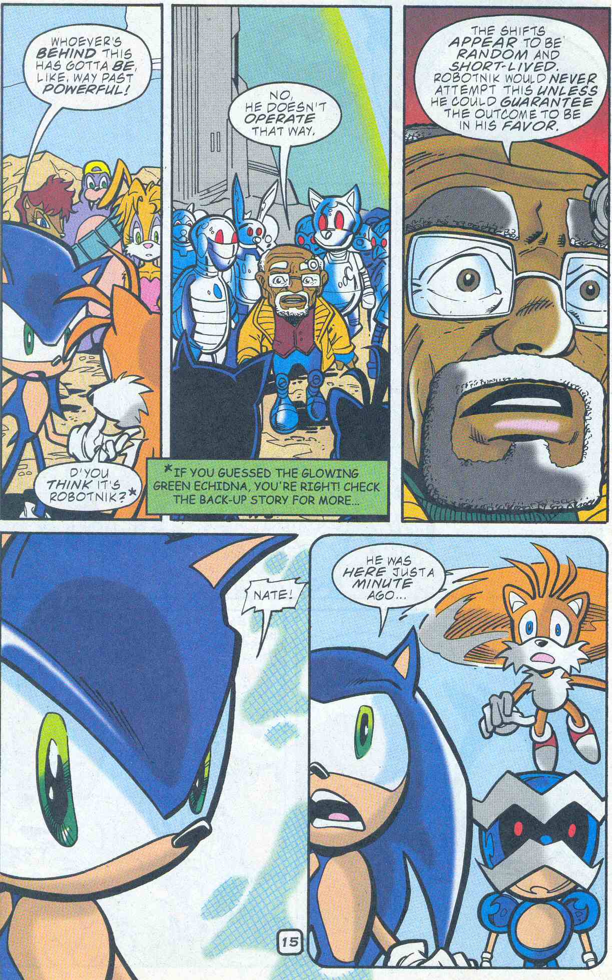 Sonic - Archie Adventure Series November 2001 Page 15
